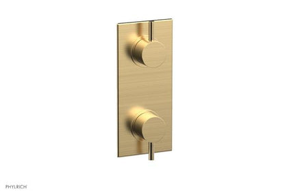 Phylrich - Basic II 1/2 Inch Mini Thermostatic Valve With Volume Control Or Diverter Lever Handle Trim Only