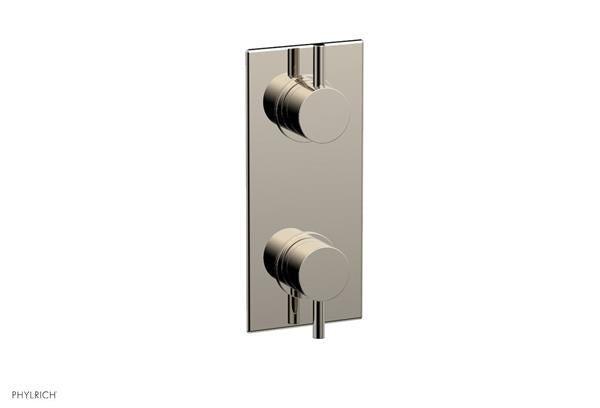 Phylrich - Basic II 1/2 Inch Mini Thermostatic Valve With Volume Control Or Diverter Lever Handle Trim Only