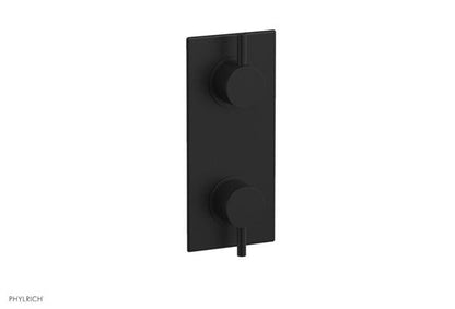 Phylrich - Basic II 1/2 Inch Mini Thermostatic Valve With Volume Control Or Diverter Lever Handle Trim Only