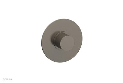 Phylrich - Basic II Mini Thermostatic Shower Trim Only Smooth Handle Round Plate