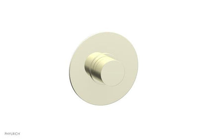 Phylrich - Basic II Mini Thermostatic Shower Trim Only Smooth Handle Round Plate