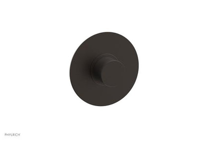 Phylrich - Basic II Mini Thermostatic Shower Trim Only Smooth Handle Round Plate