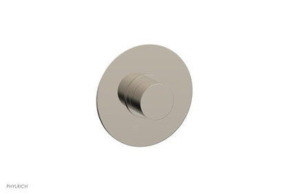 Phylrich - Basic II Mini Thermostatic Shower Trim Only Smooth Handle Round Plate