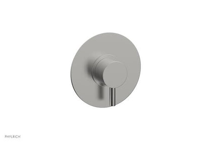 Phylrich - Basic II Mini Thermostatic Shower Trim Only Lever Handle Round Plate