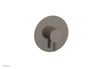 Phylrich - Basic II Mini Thermostatic Shower Trim Only Lever Handle Round Plate