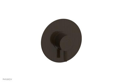 Phylrich - Basic II Mini Thermostatic Shower Trim Only Lever Handle Round Plate