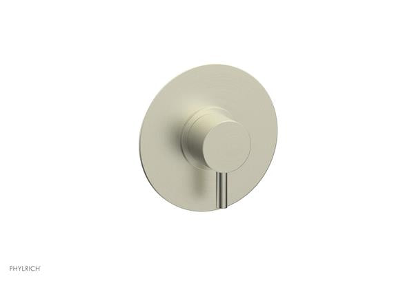 Phylrich - Basic II Mini Thermostatic Shower Trim Only Lever Handle Round Plate