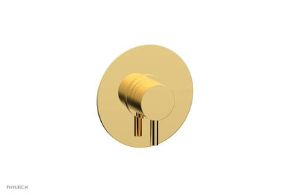 Phylrich - Basic II Mini Thermostatic Shower Trim Only Lever Handle Round Plate