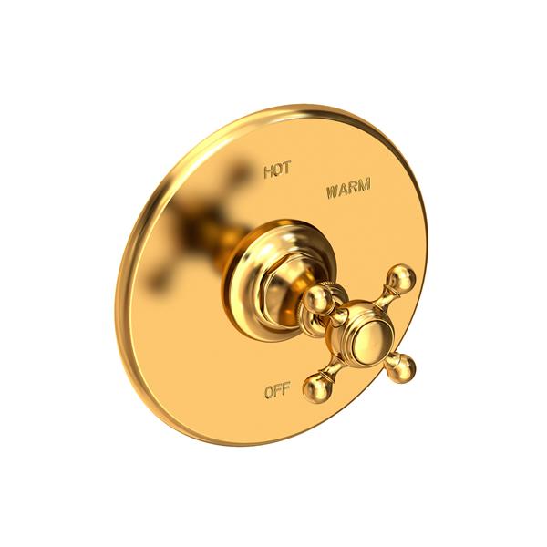 Newport Brass - Victoria Balanced Pressure Shower Trim Plate with Handle. Less showerhead, arm and flange.