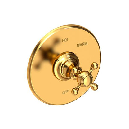 Newport Brass - Victoria Balanced Pressure Shower Trim Plate with Handle. Less showerhead, arm and flange.