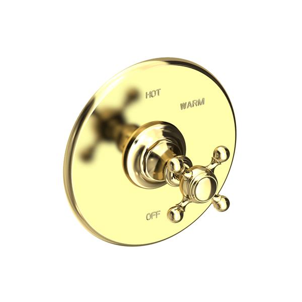 Newport Brass - Victoria Balanced Pressure Shower Trim Plate with Handle. Less showerhead, arm and flange.