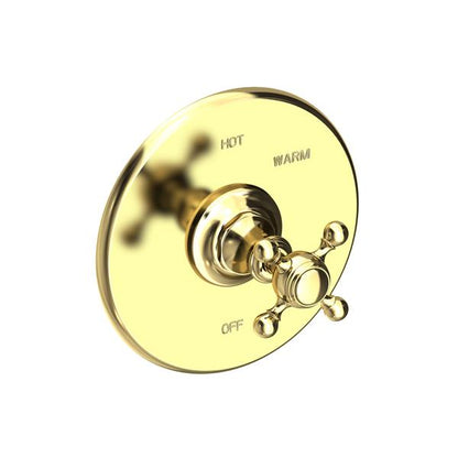 Newport Brass - Victoria Balanced Pressure Shower Trim Plate with Handle. Less showerhead, arm and flange.