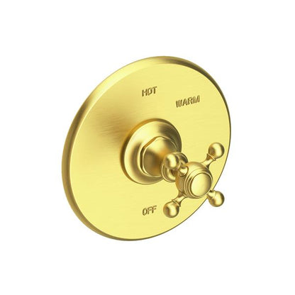 Newport Brass - Victoria Balanced Pressure Shower Trim Plate with Handle. Less showerhead, arm and flange.