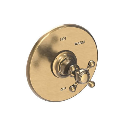 Newport Brass - Victoria Balanced Pressure Shower Trim Plate with Handle. Less showerhead, arm and flange.