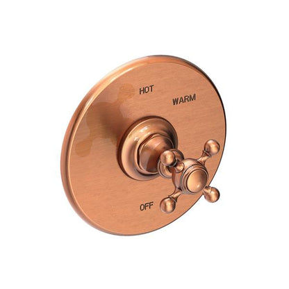Newport Brass - Victoria Balanced Pressure Shower Trim Plate with Handle. Less showerhead, arm and flange.