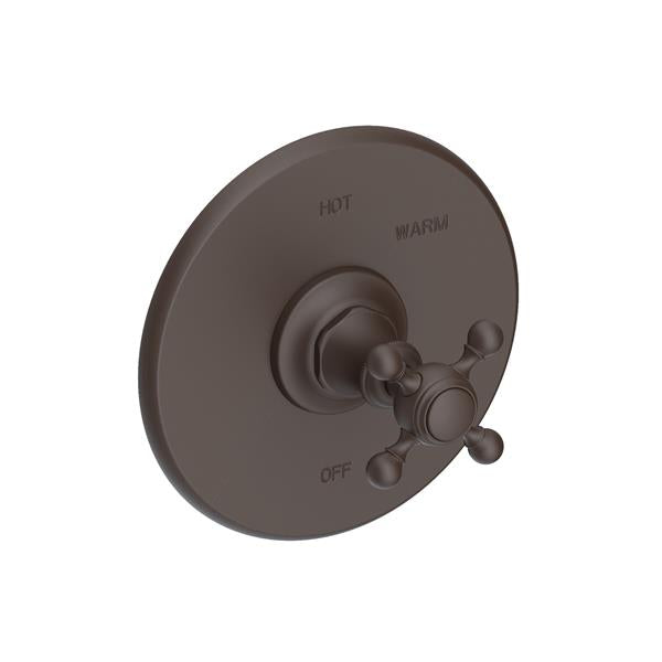 Newport Brass - Victoria Balanced Pressure Shower Trim Plate with Handle. Less showerhead, arm and flange.