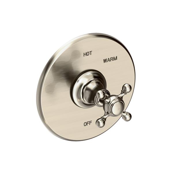 Newport Brass - Victoria Balanced Pressure Shower Trim Plate with Handle. Less showerhead, arm and flange.