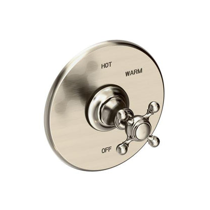 Newport Brass - Victoria Balanced Pressure Shower Trim Plate with Handle. Less showerhead, arm and flange.