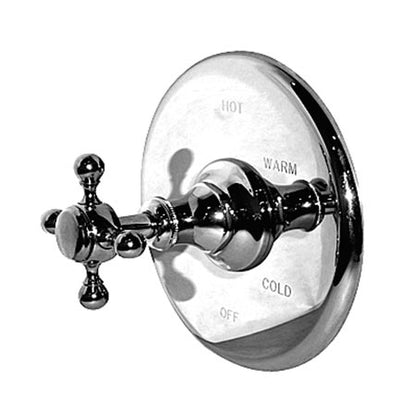Newport Brass - Victoria Balanced Pressure Shower Trim Plate with Handle. Less showerhead, arm and flange.