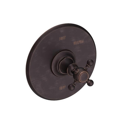 Newport Brass - Victoria Balanced Pressure Shower Trim Plate with Handle. Less showerhead, arm and flange.