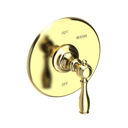 Newport Brass - Victoria Balanced Pressure Shower Trim Plate with Handle. Less showerhead, arm and flange.