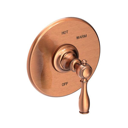 Newport Brass - Victoria Balanced Pressure Shower Trim Plate with Handle. Less showerhead, arm and flange.