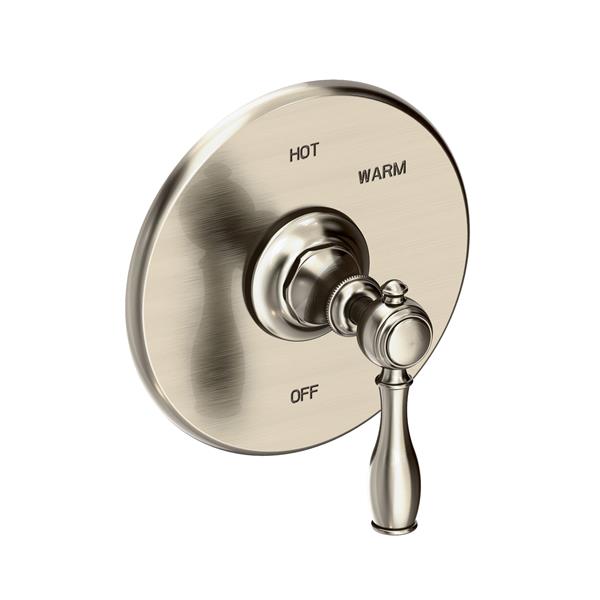 Newport Brass - Victoria Balanced Pressure Shower Trim Plate with Handle. Less showerhead, arm and flange.