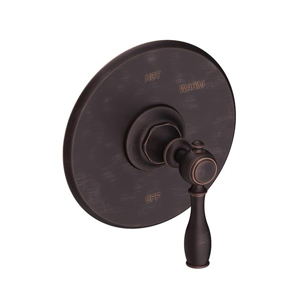 Newport Brass - Victoria Balanced Pressure Shower Trim Plate with Handle. Less showerhead, arm and flange.