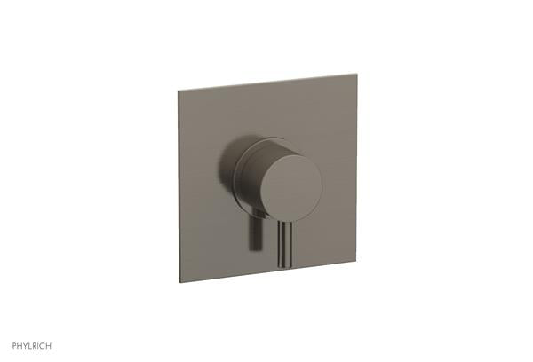 Phylrich - Basic II Mini Thermostatic Shower Trim Only Lever Handle Square Plate