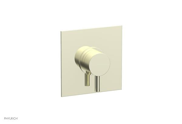 Phylrich - Basic II Mini Thermostatic Shower Trim Only Lever Handle Square Plate