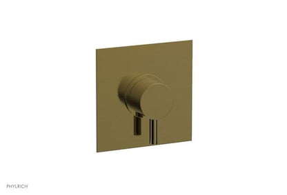 Phylrich - Basic II Mini Thermostatic Shower Trim Only Lever Handle Square Plate