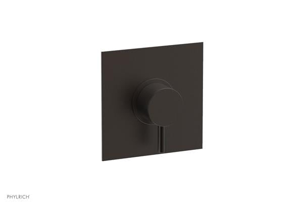 Phylrich - Basic II Mini Thermostatic Shower Trim Only Lever Handle Square Plate