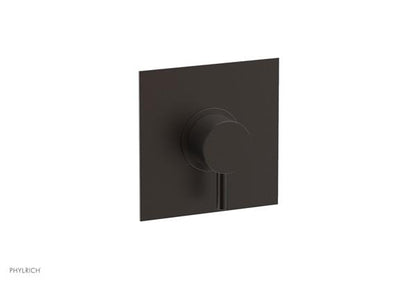 Phylrich - Basic II Mini Thermostatic Shower Trim Only Lever Handle Square Plate