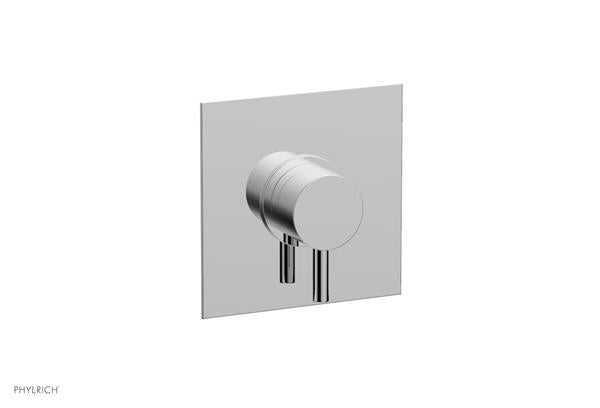 Phylrich - Basic II Mini Thermostatic Shower Trim Only Lever Handle Square Plate