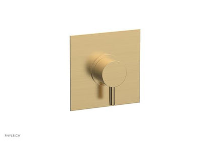 Phylrich - Basic II Mini Thermostatic Shower Trim Only Lever Handle Square Plate