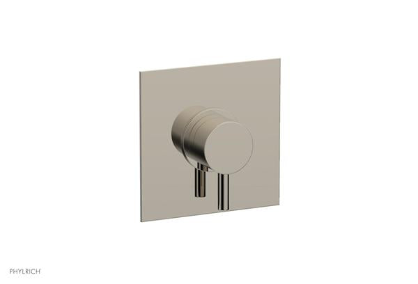 Phylrich - Basic II Mini Thermostatic Shower Trim Only Lever Handle Square Plate
