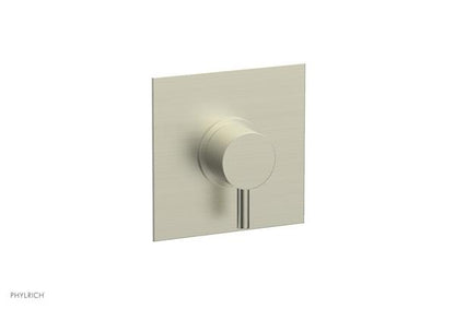 Phylrich - Basic II Mini Thermostatic Shower Trim Only Lever Handle Square Plate