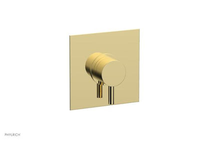 Phylrich - Basic II Mini Thermostatic Shower Trim Only Lever Handle Square Plate