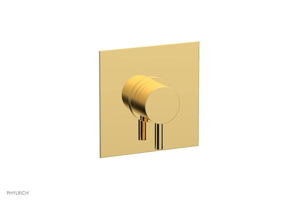 Phylrich - Basic II Mini Thermostatic Shower Trim Only Lever Handle Square Plate