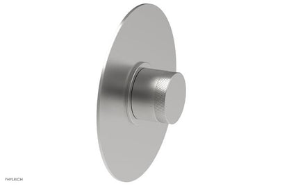 Phylrich - Basic II Round Shower Plate & Knurled Handle Trim Only