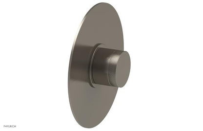 Phylrich - Basic II Round Shower Plate & Knurled Handle Trim Only