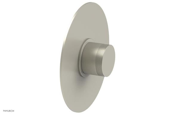 Phylrich - Basic II Round Shower Plate & Knurled Handle Trim Only