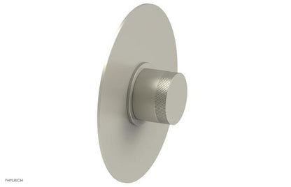 Phylrich - Basic II Round Shower Plate & Knurled Handle Trim Only