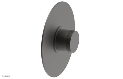 Phylrich - Basic II Round Shower Plate & Knurled Handle Trim Only