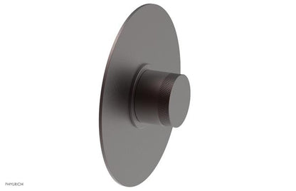 Phylrich - Basic II Round Shower Plate & Knurled Handle Trim Only