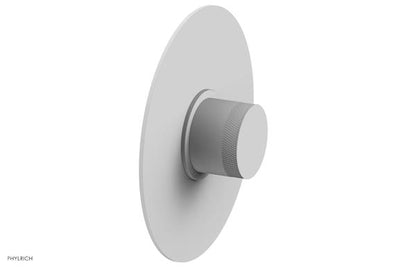 Phylrich - Basic II Round Shower Plate & Knurled Handle Trim Only