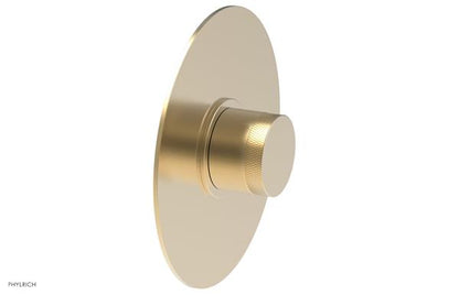 Phylrich - Basic II Round Shower Plate & Knurled Handle Trim Only