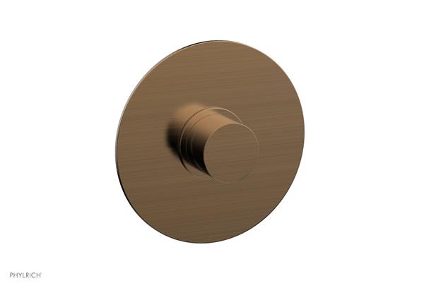 Phylrich - Basic II Thermostatic Round Shower Trim Smooth Handle