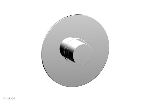 Phylrich - Basic II Thermostatic Round Shower Trim Smooth Handle