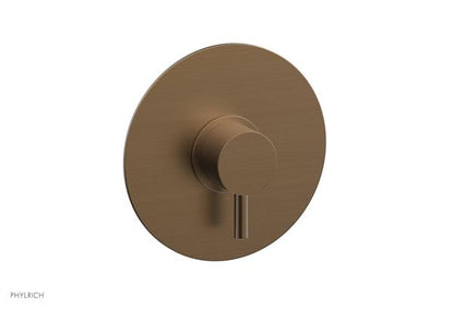 Phylrich - Basic II Round Shower Plate & Lever Handle Trim Only
